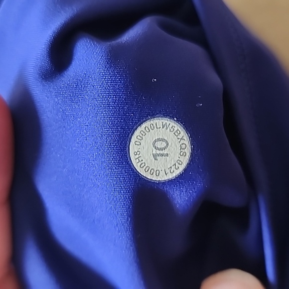 Lululemon Fast & Free Tight 25" *Non-Reflective In Blue EUC - Picture 7 of 7